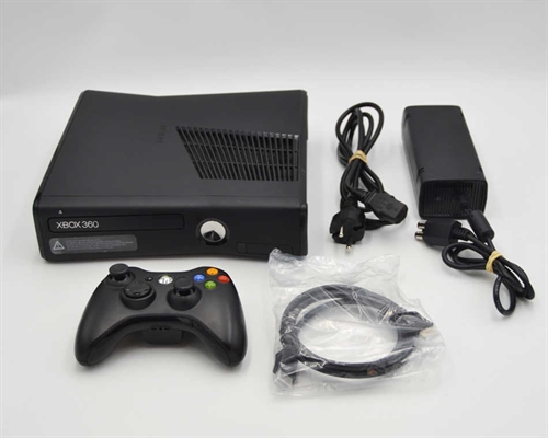 XBOX 360 S - Matte Black - 250GB - Console - SNR 058204214209 (B Grade) (Used)